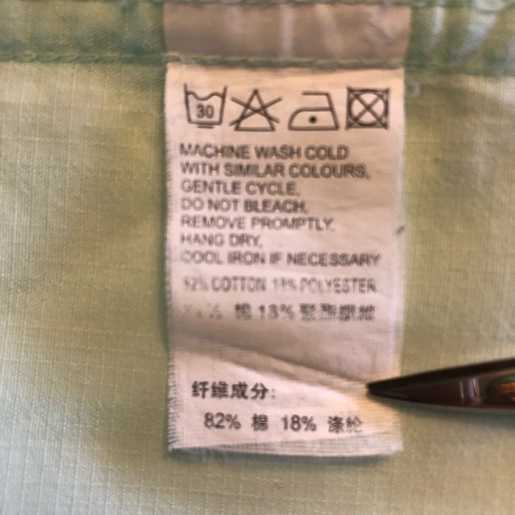 G2000 blu men’s short sleeve shirt size Large - Picture 5 of 7